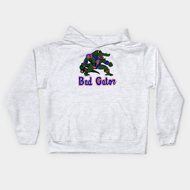 Bad Gator Kids Hoodie by Viper Vintage